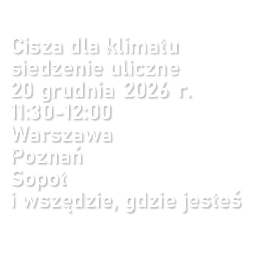Najbliższe siedzenie uliczne 20 grudnia 2026 r.